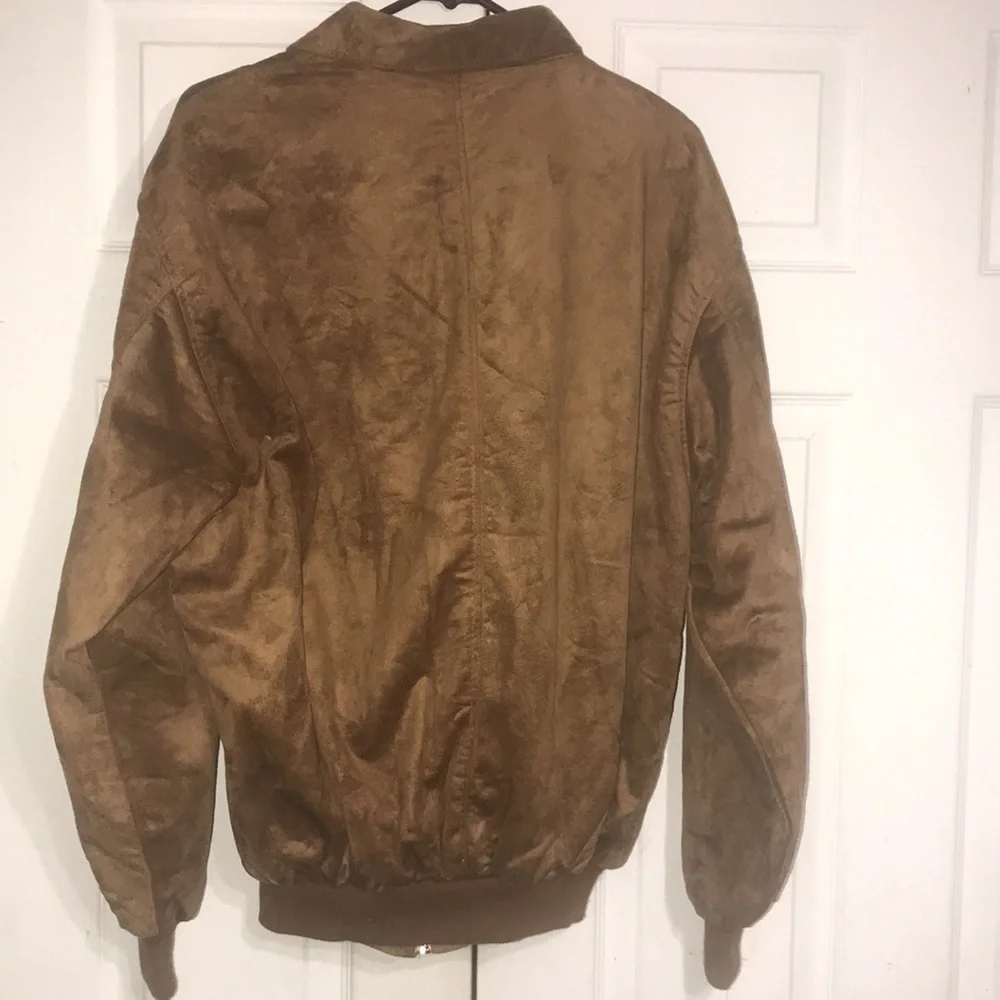 NWT Men’s Faux Suede Jacket